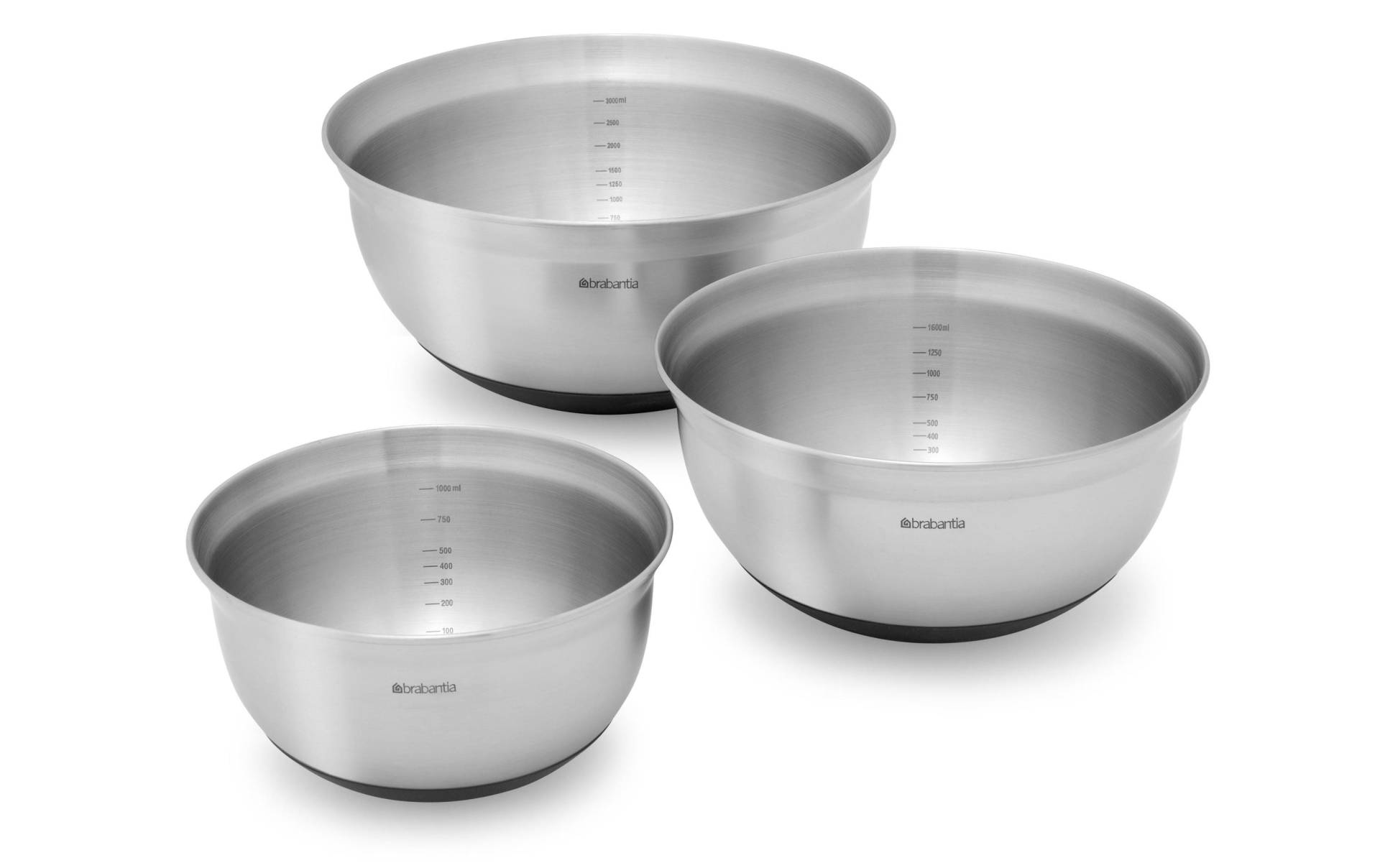 Brabantia Rührschüssel »Rührschüssel 3er Set«, aus Edelstahl Brabantia Rührschüssel »Rührschüssel 3er Set«, aus Edelstahl von Brabantia