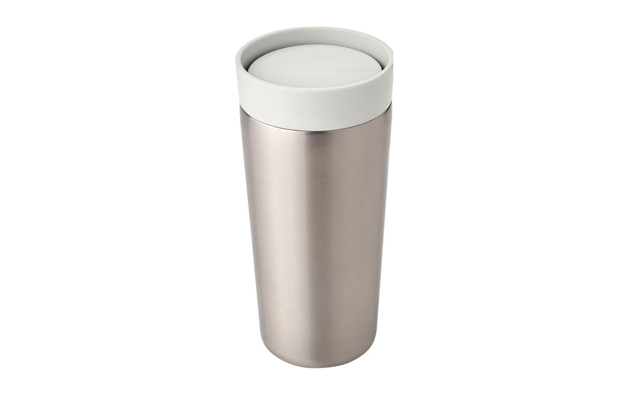 Brabantia Thermobecher »Make & Take 360 ml, Hellgrau/Silberfarben« von Brabantia