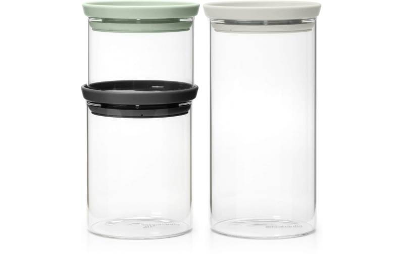 Brabantia Vorratsdose »3er Set 40697 l«, (3 tlg.) von Brabantia