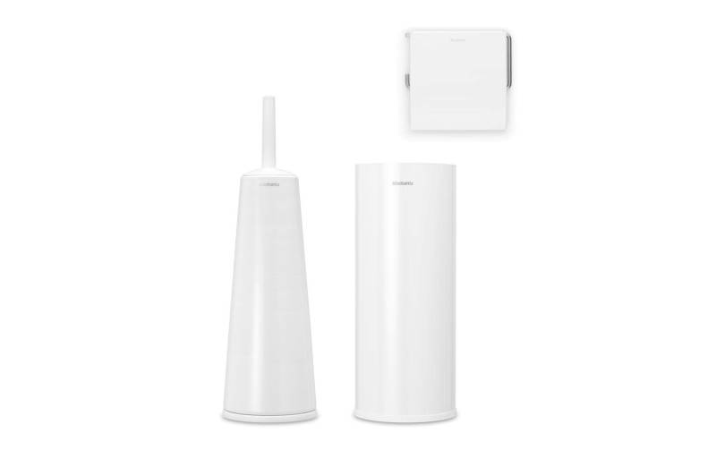 Brabantia WC-Garnitur »Set ReNew Weiss«, aus Kunststoff von Brabantia