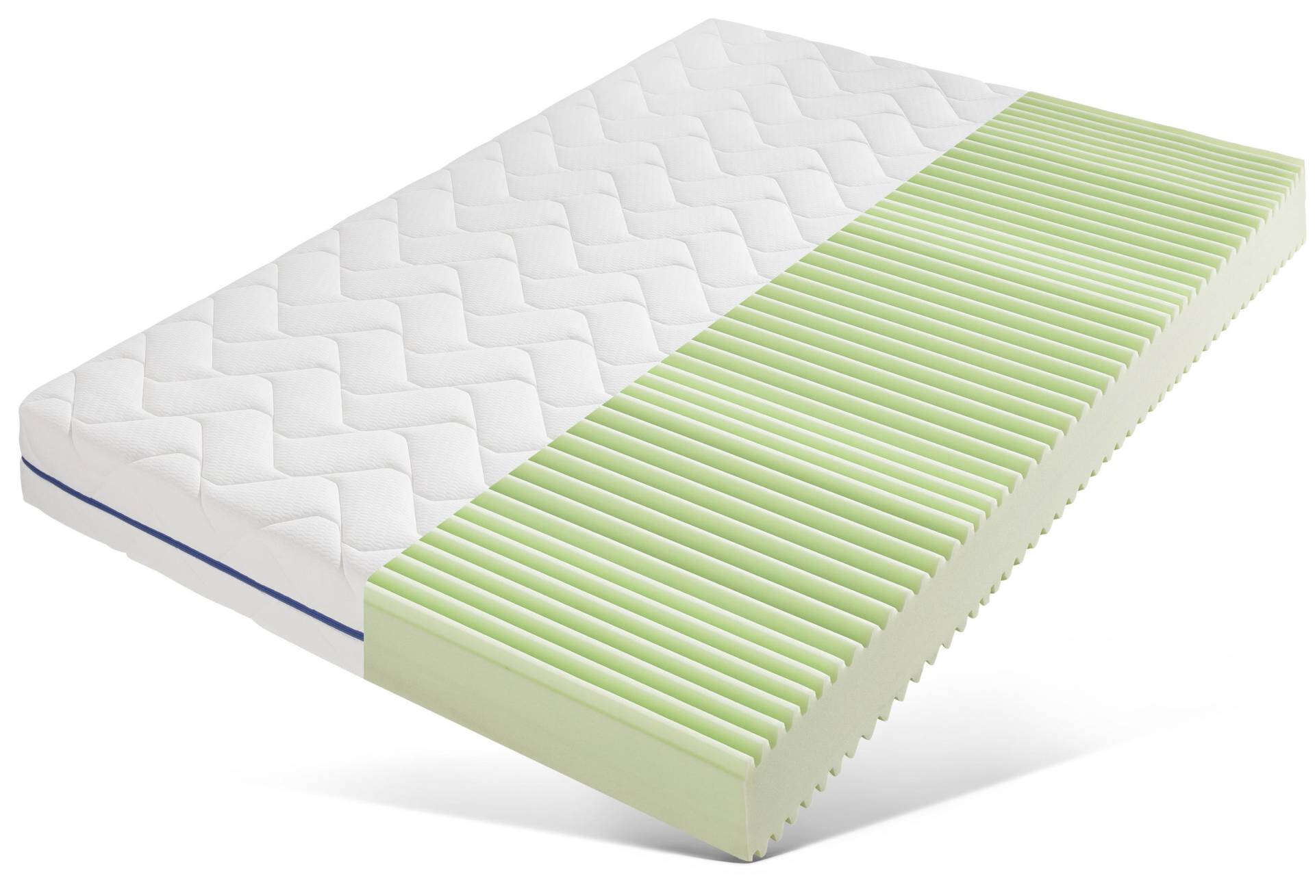 Breckle Northeim Komfortschaummatratze »Libretto«, 22 cm hoch, Raumgewicht: 28 kg/m³, (1 St.), 7-Liegenzonen, Massageeffekt dank Wellenschnitt, Made in Germany Breckle Northeim Komfortschaummatratze »Libretto«, 22 cm hoch, Raumgewicht: 28 kg/m³, (1 St.), 7-Liegenzonen, Massageeffekt dank Wellenschnitt, Made in Germany von Breckle Northeim
