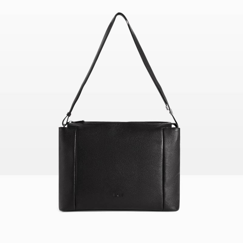 Tana 3 Cross Shoulder Tasche in Schwarz von Bree