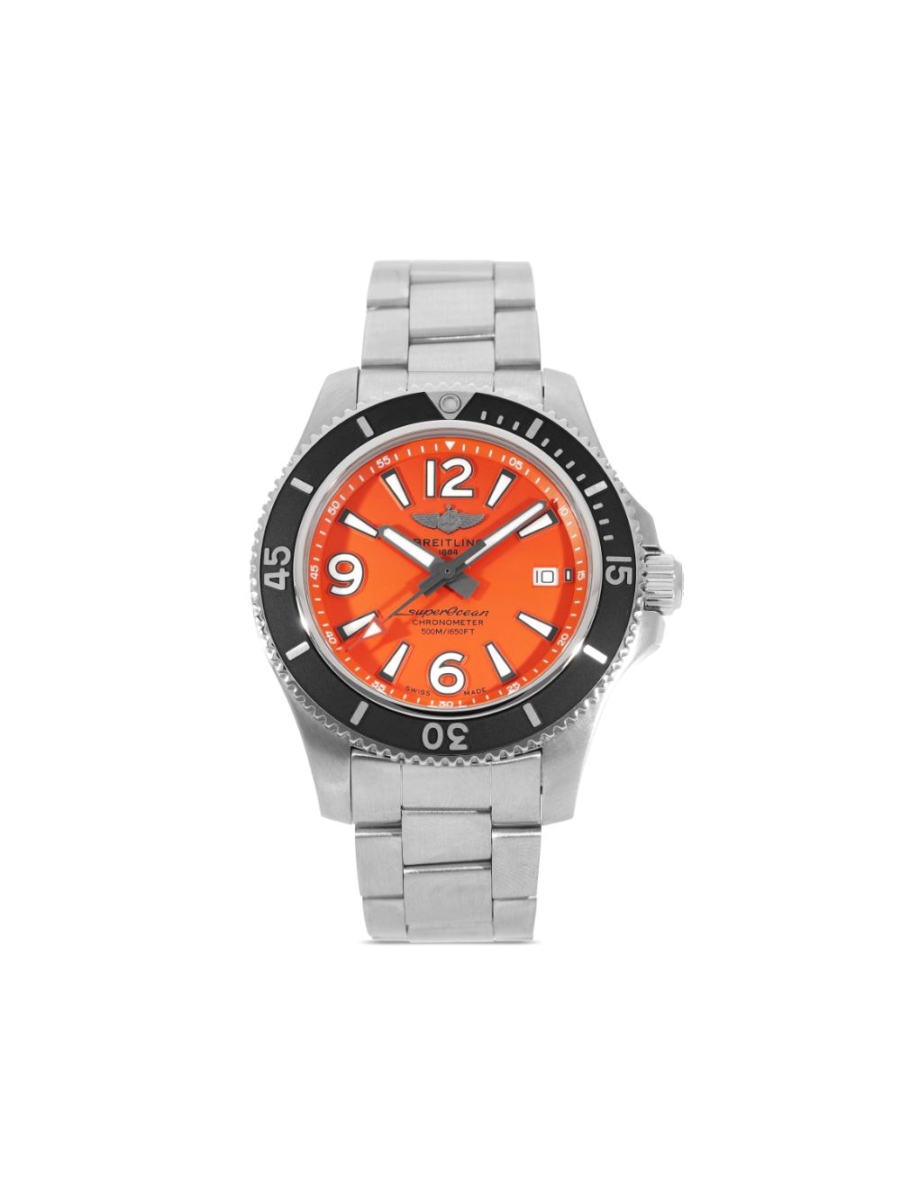 Breitling 2020 pre-owned Superocean 42mm - Orange von Breitling