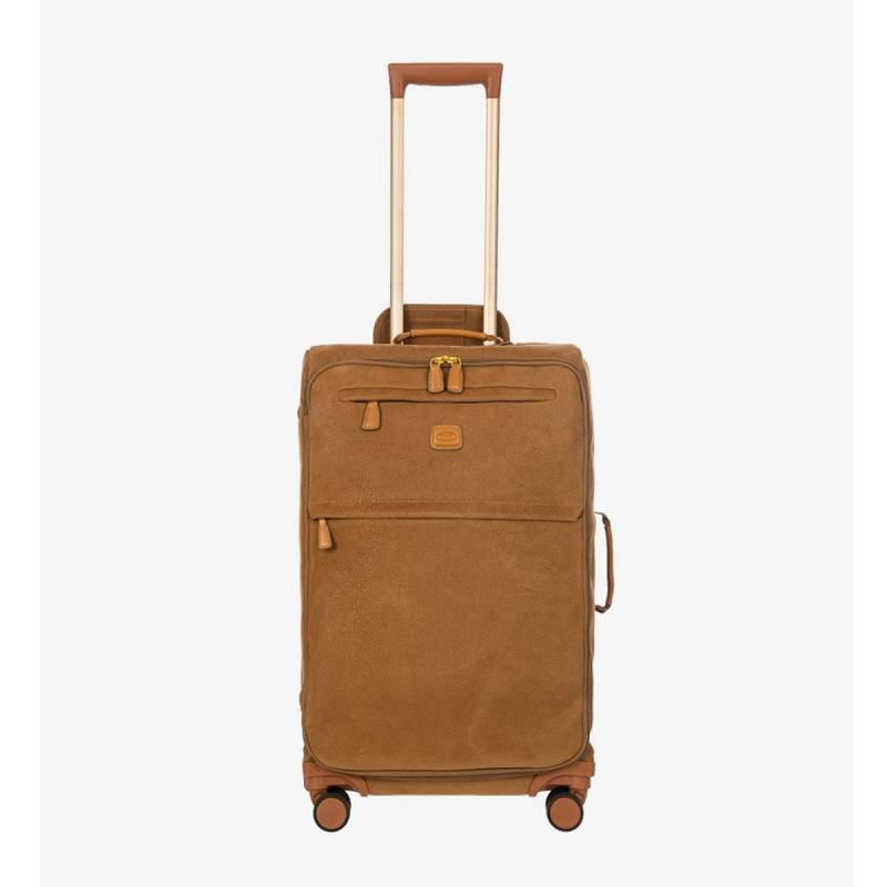 Life - Mittelgrosser Trolley 71cm in Camel von Brics