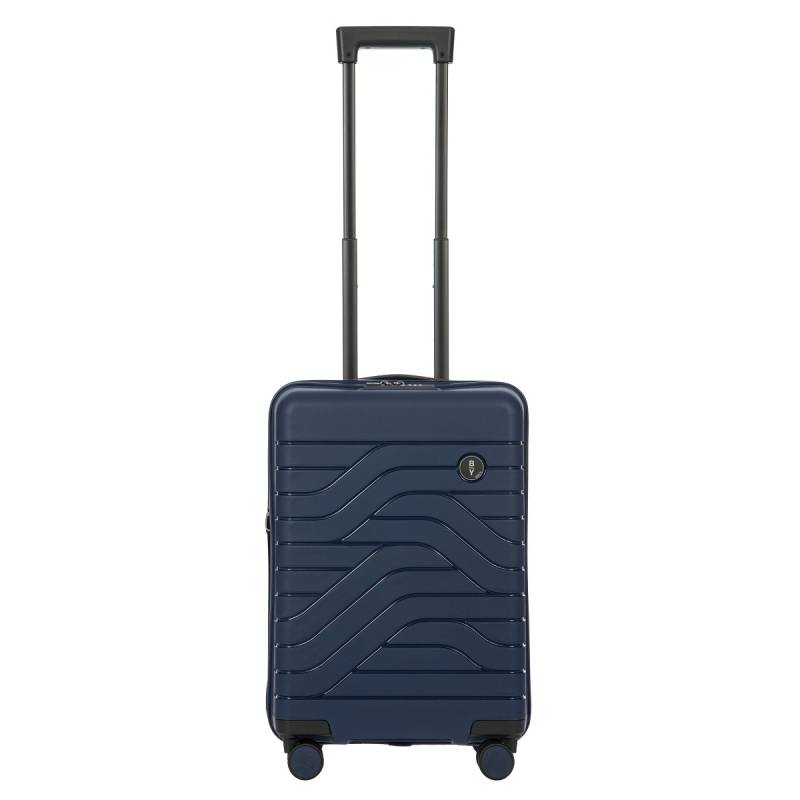 Ulisse - Erweiterbarer Trolley 55cm in Blau von Brics