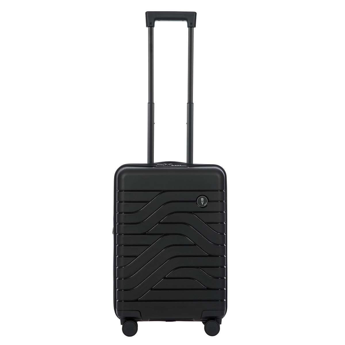 Ulisse - Erweiterbarer Trolley 55cm in Schwarz von Brics