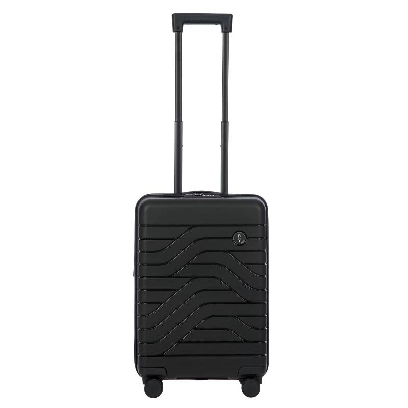 Ulisse - Erweiterbarer Trolley 55cm in Schwarz von Brics