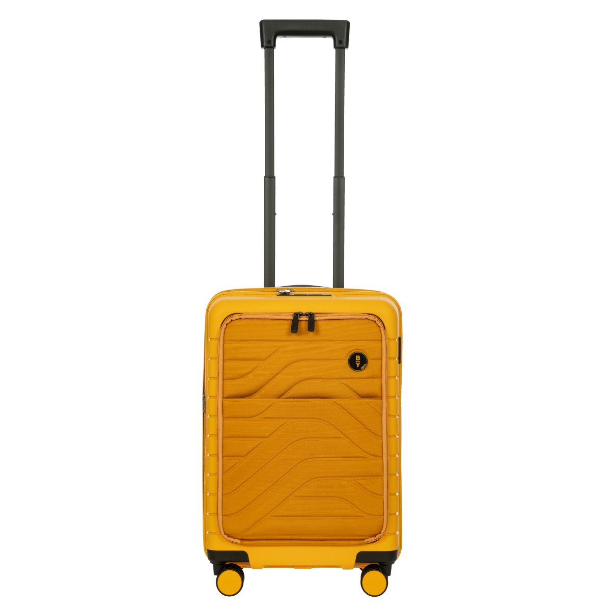 Ulisse - Erweiterbarer Cabin Trolley 55cm mit Pocket in Mango von Brics