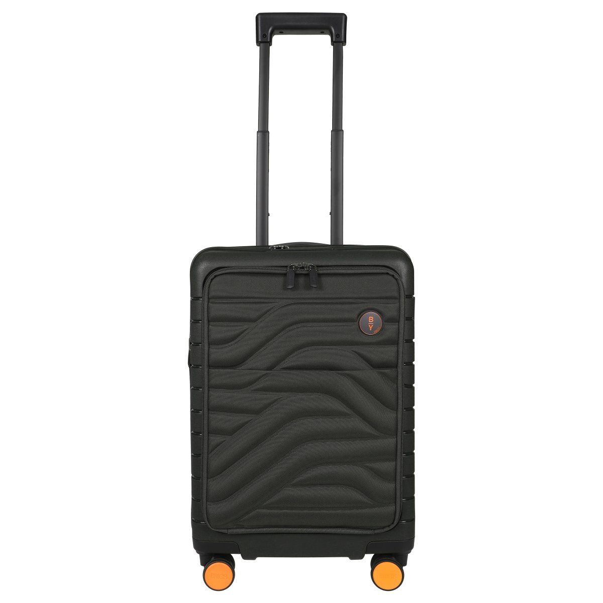 Ulisse - Erweiterbarer Cabin Trolley 55cm mit Pocket in Olive Ulisse - Erweiterbarer Cabin Trolley 55cm mit Pocket in Olive von Brics