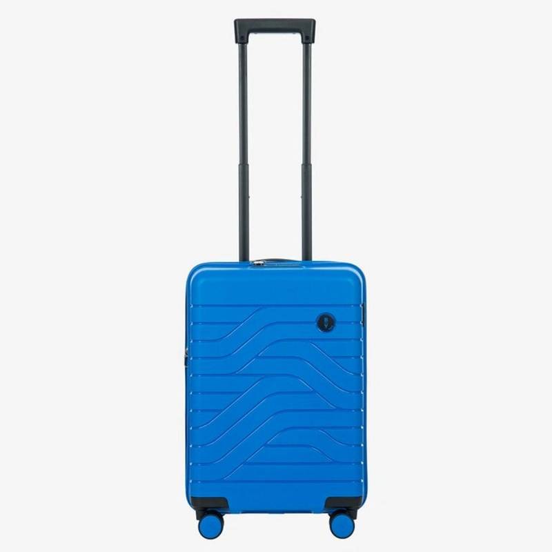 Ulisse - Erweiterbarer Trolley 55cm in Electric Blau von Brics