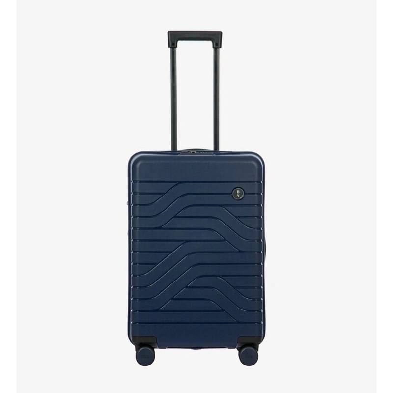 Ulisse - Erweiterbarer Trolley 65cm in Blau von Brics