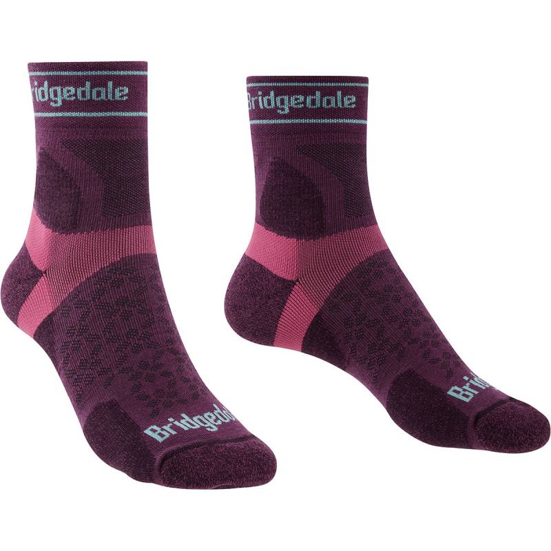 Bridgedale Damen Ultralight T2 Merino Sport 3/4 Crew Socken von Bridgedale