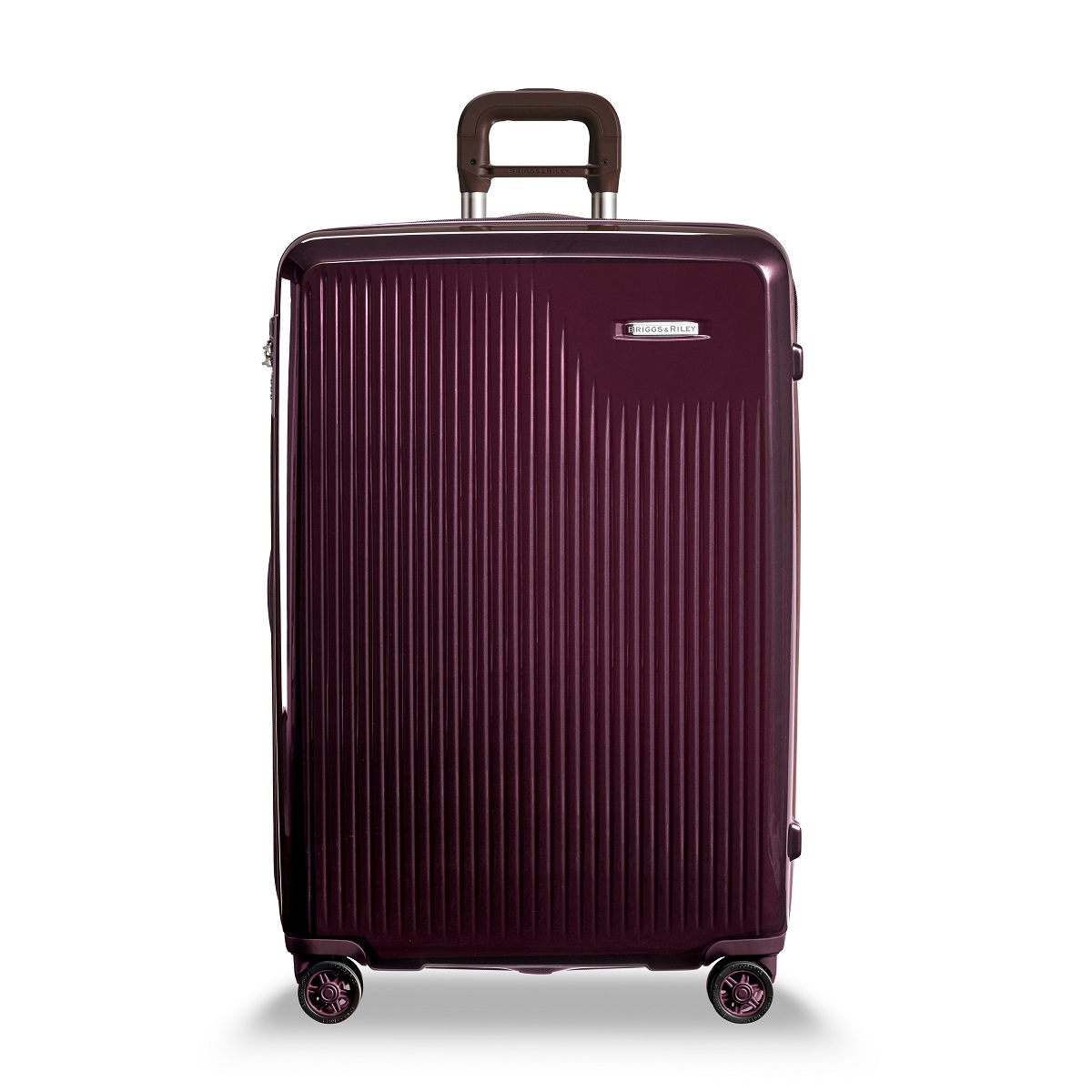 Sympatico, Large expandable Spinner in Plum von Briggs & Riley