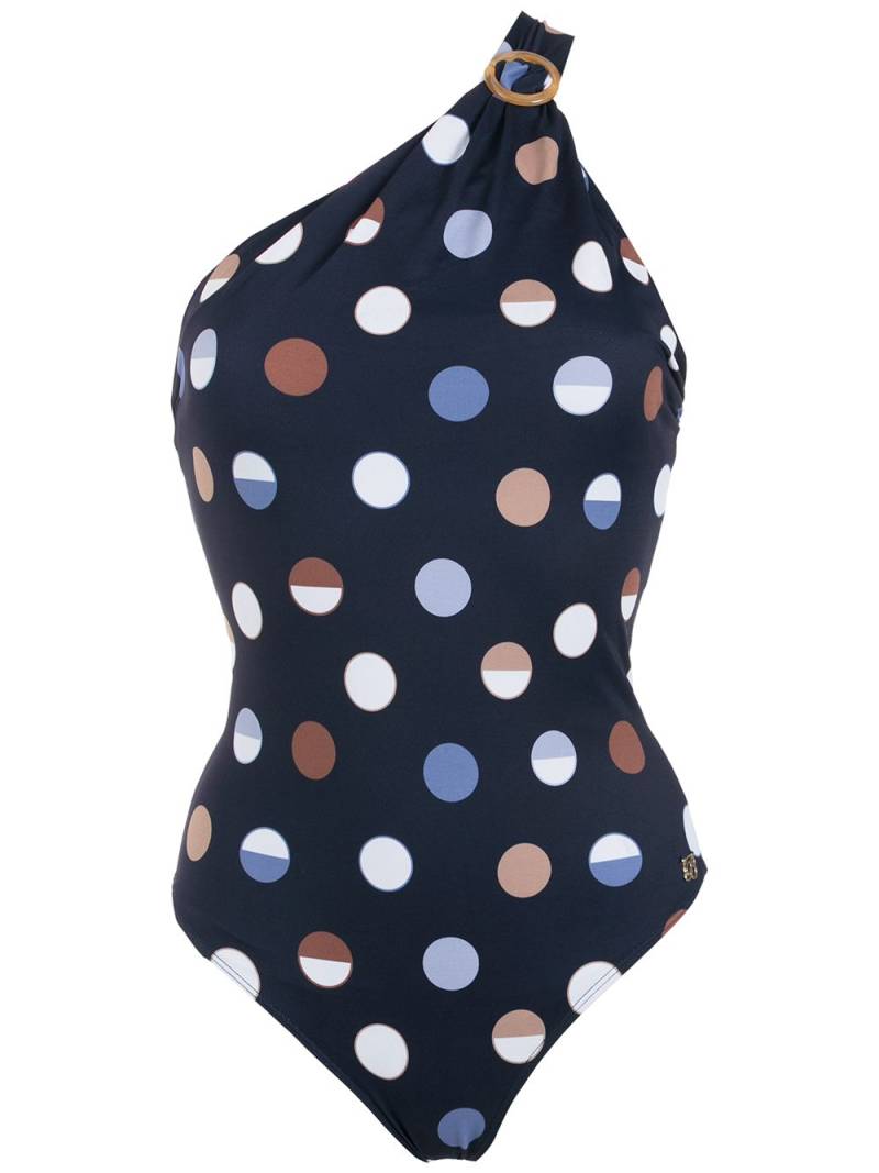 Brigitte Helena polka dot swimsuit - Blue von Brigitte