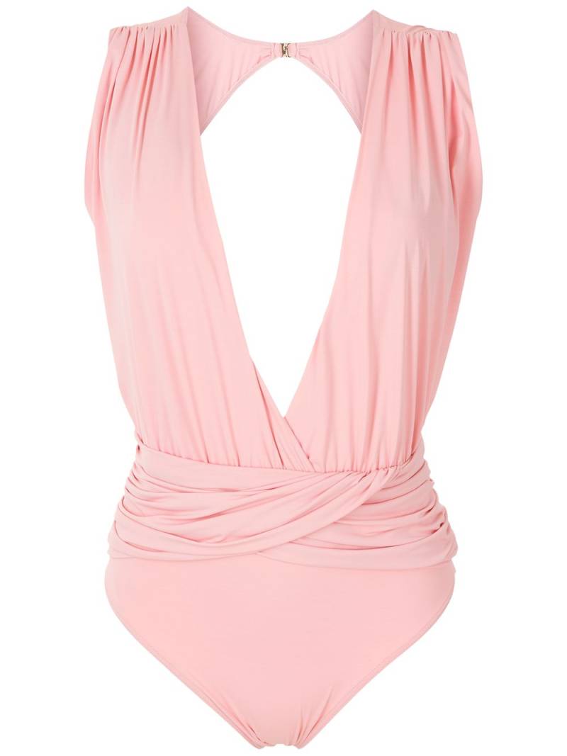 Brigitte Luma cut-out swimsuit - Pink von Brigitte