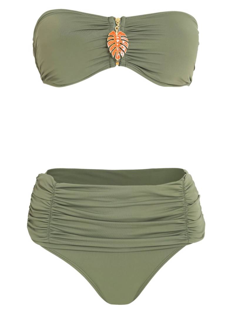 Brigitte bandeau bikini set - Green von Brigitte