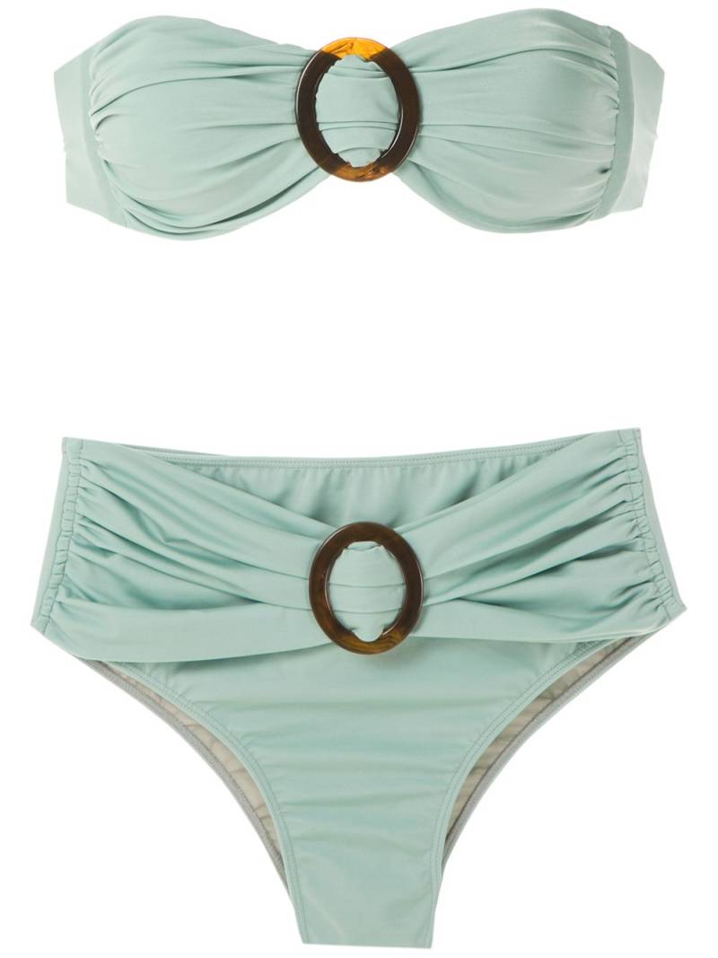 Brigitte bikini set with buckle details - Green von Brigitte