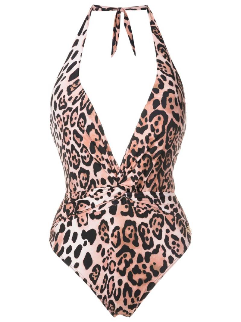 Brigitte leopard-print one-piece swimsuit - Brown von Brigitte