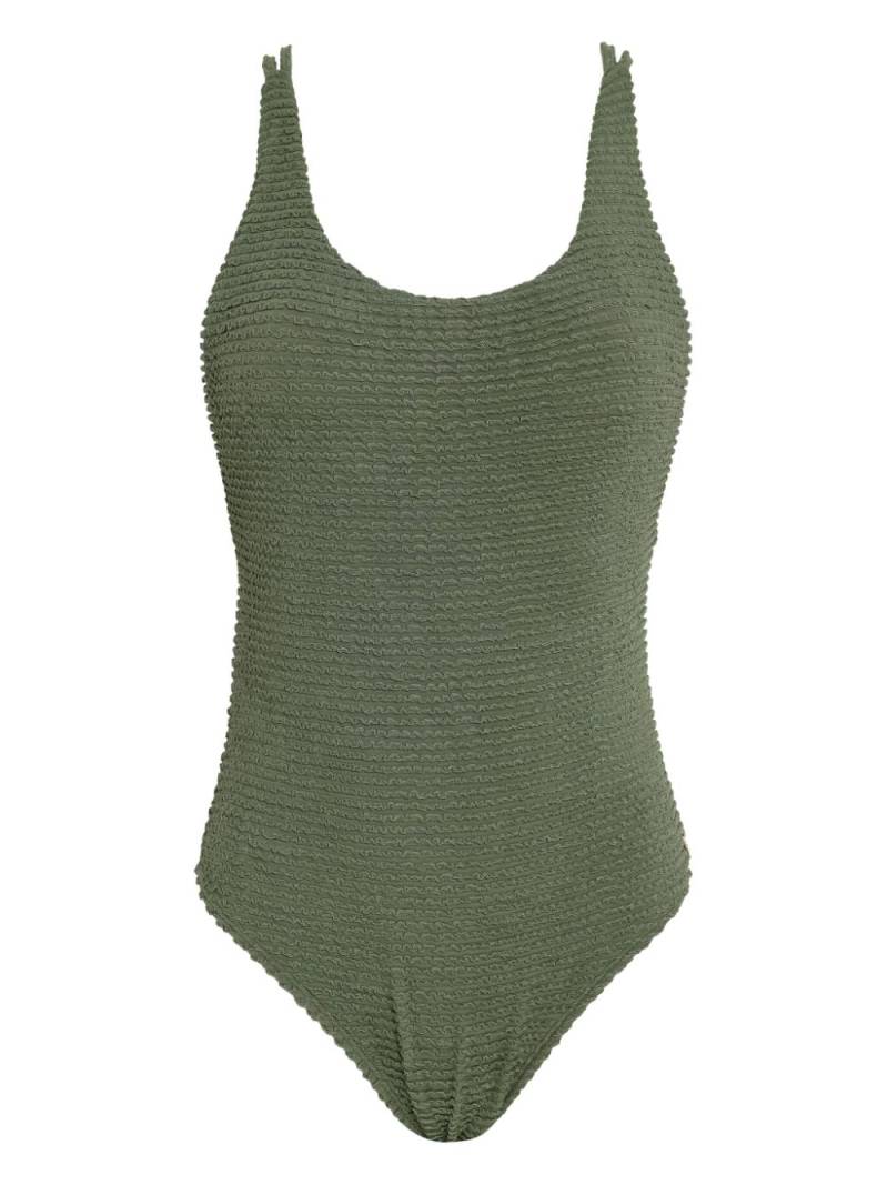 Brigitte open-back swimsuit - Green von Brigitte