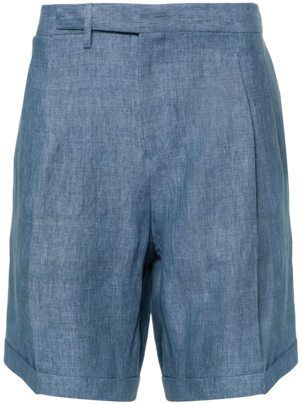 Briglia 1949 Amalfis linen bermuda shorts - Blue von Briglia 1949