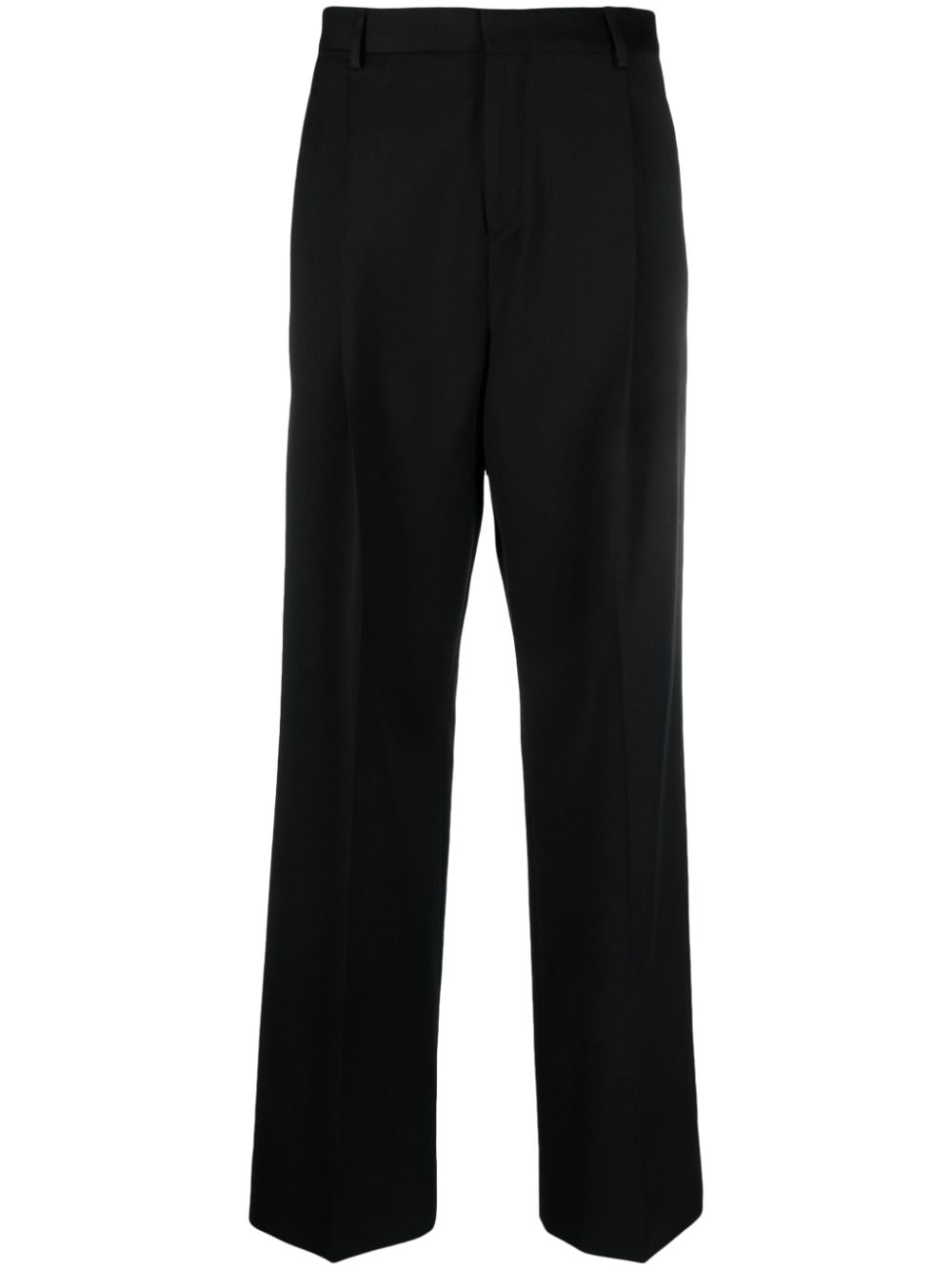 Briglia 1949 Borgon pleated straight trousers - Black von Briglia 1949