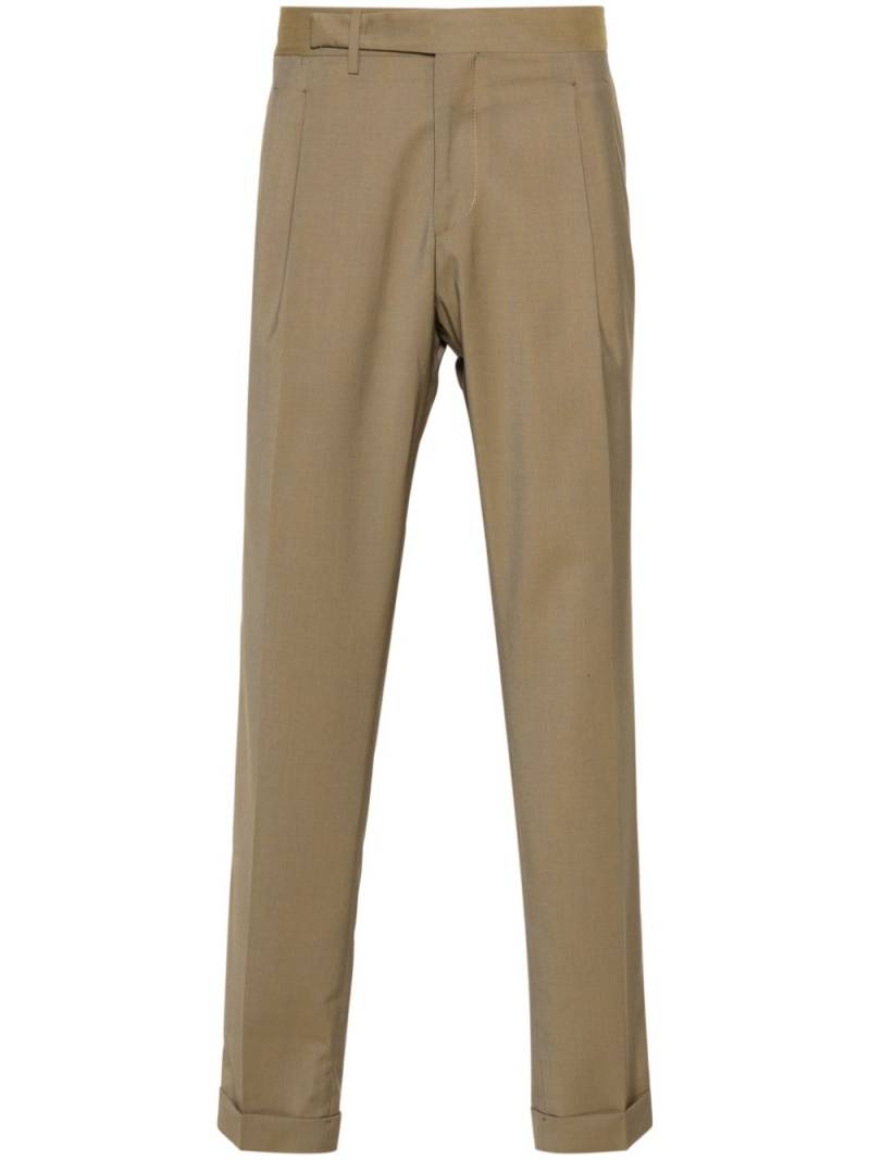 Briglia 1949 Quartieris tapered-leg trousers - Green von Briglia 1949