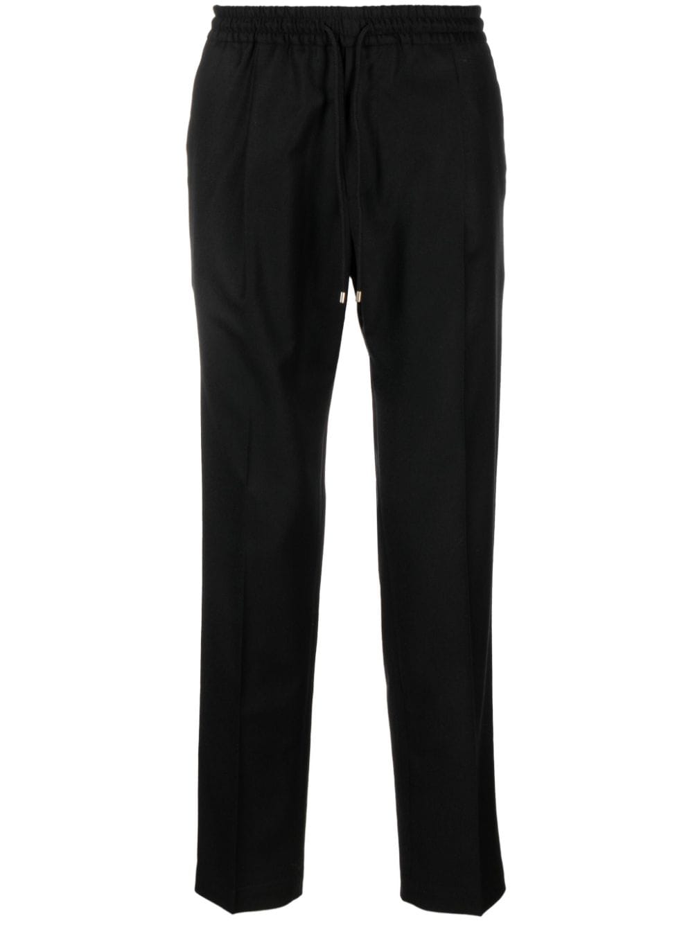 Briglia 1949 box-pleat straight-leg trousers - Black von Briglia 1949