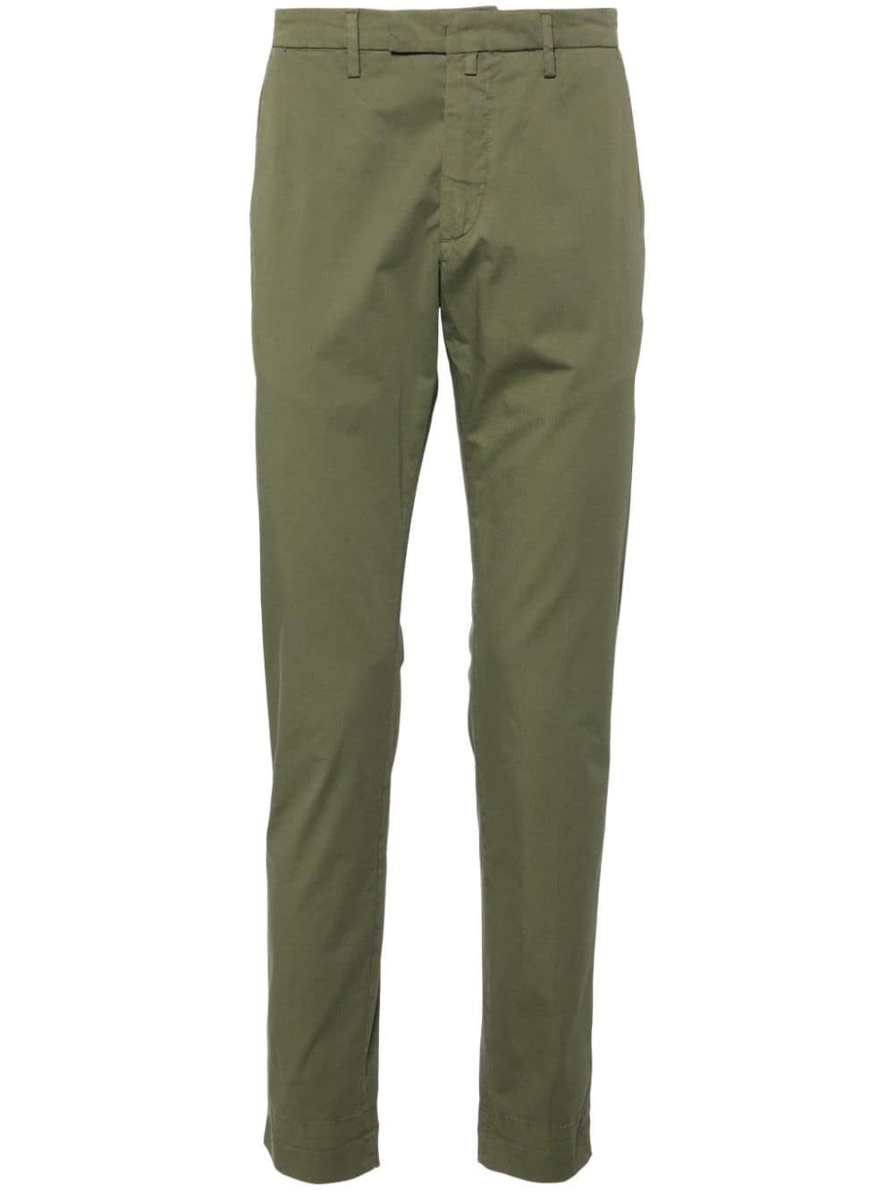 Briglia 1949 cuffed slim-cut chinos - Green von Briglia 1949