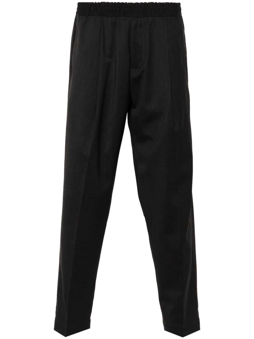 Briglia 1949 elasticated-waist tapered trousers - Grey von Briglia 1949