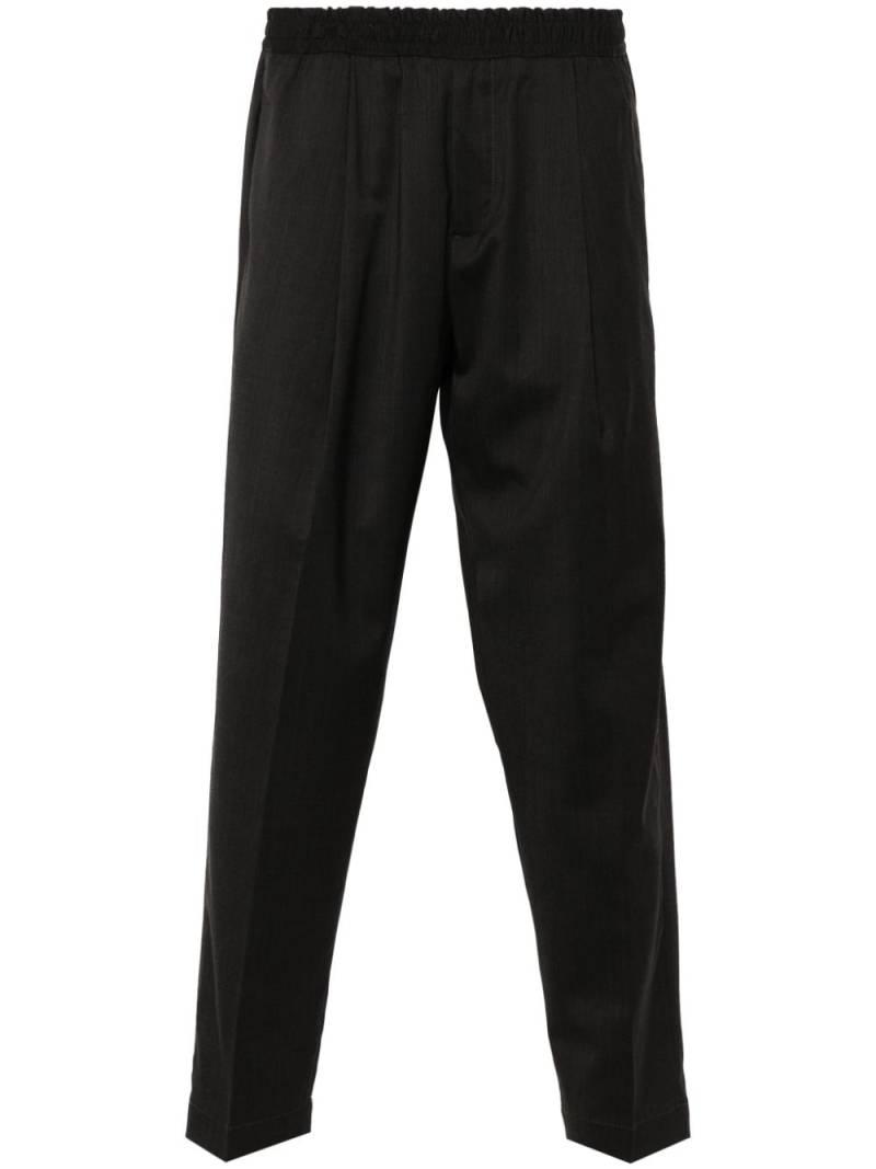 Briglia 1949 elasticated-waist tapered trousers - Grey von Briglia 1949