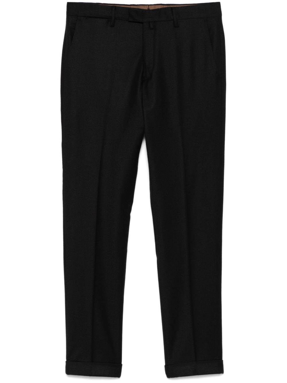 Briglia 1949 felted-finish trousers - Black von Briglia 1949