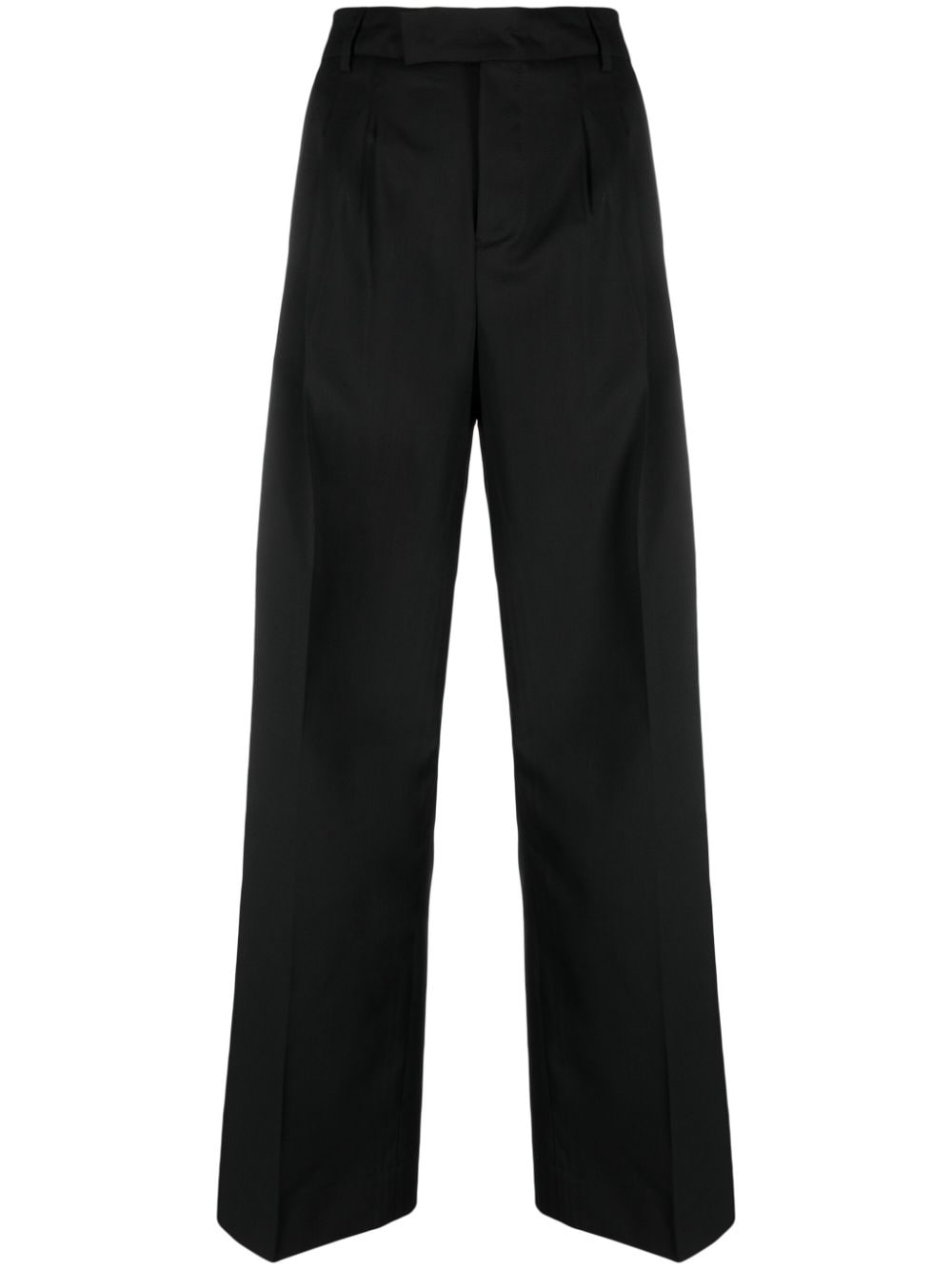 Briglia 1949 high-waisted wide-leg trousers - Black von Briglia 1949