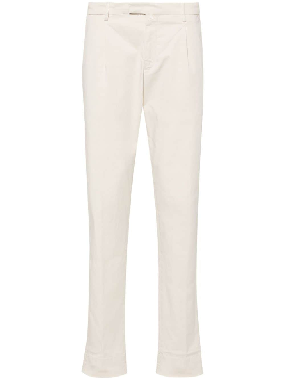 Briglia 1949 mid-rise cotton chino trousers - Neutrals von Briglia 1949