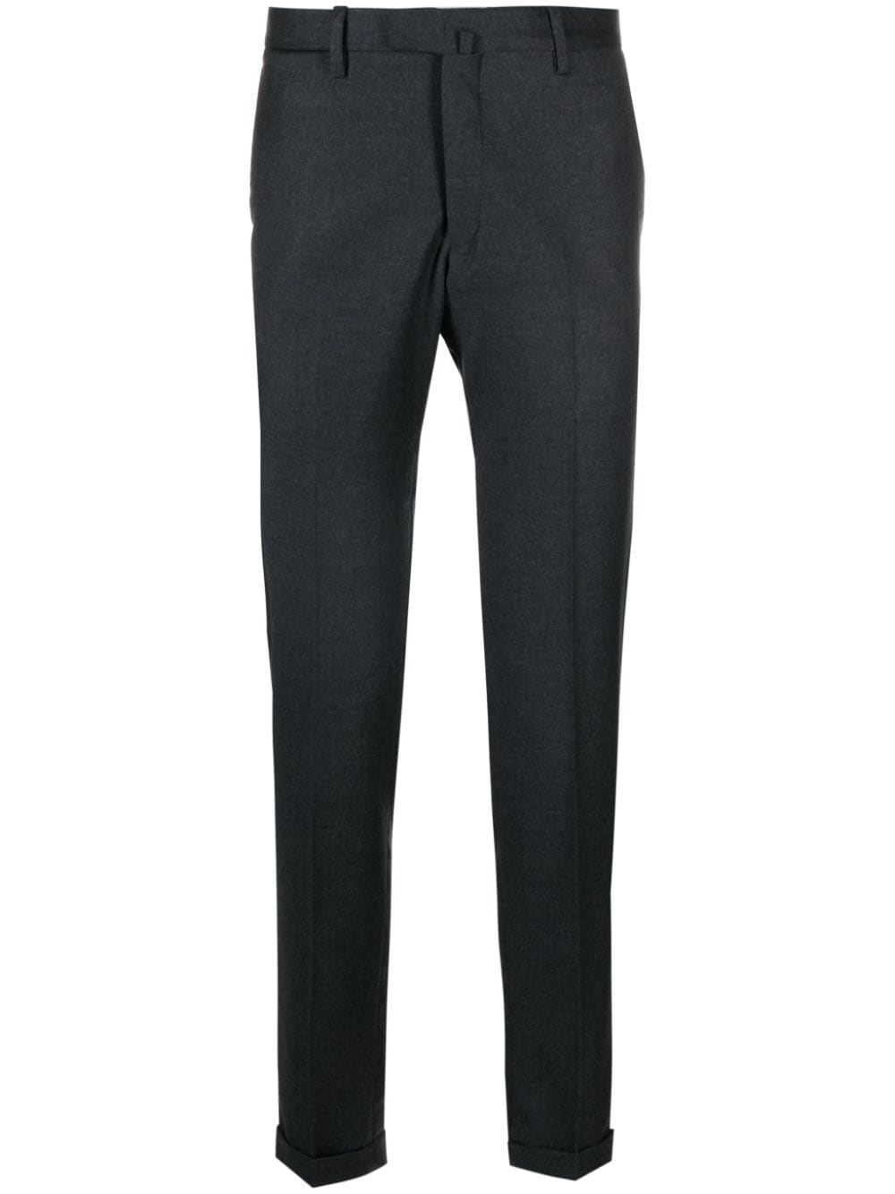 Briglia 1949 mid-rise virgin wool tapered trousers - Grey von Briglia 1949