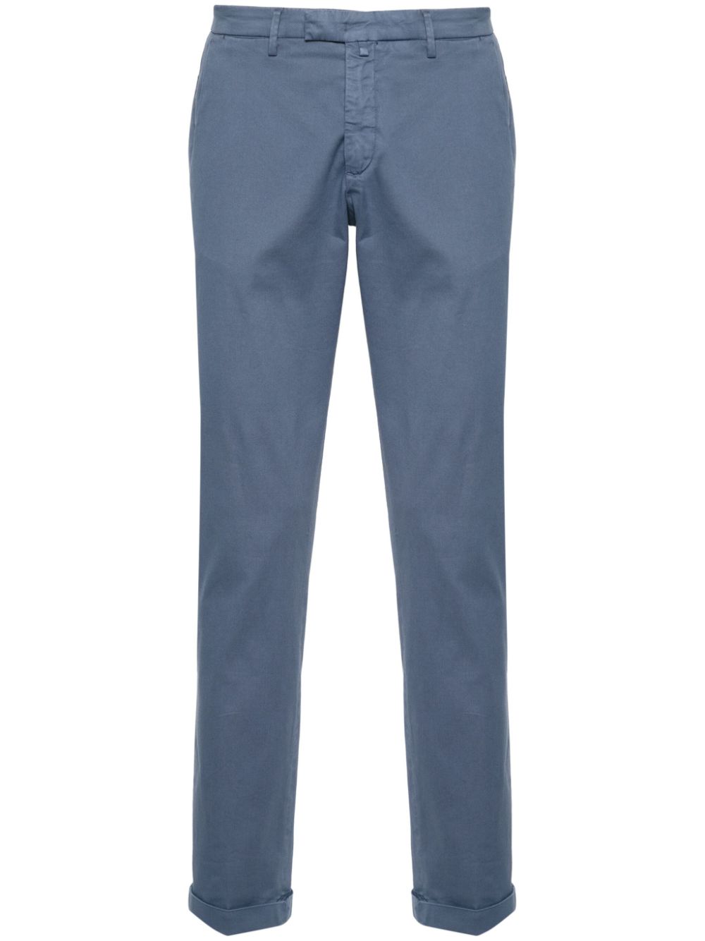 Briglia 1949 slim-cut chino trousers - Blue von Briglia 1949