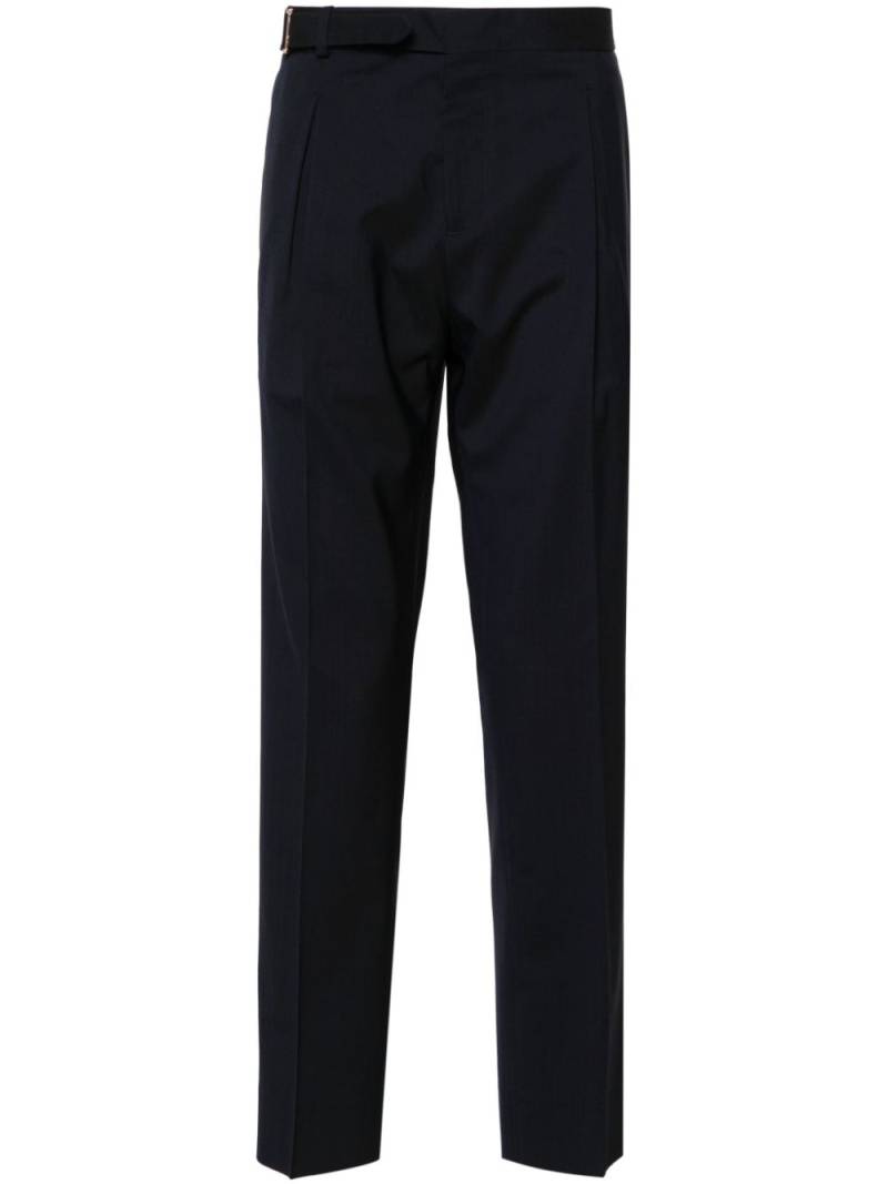 Briglia 1949 tailored virgin wool trousers - Blue von Briglia 1949