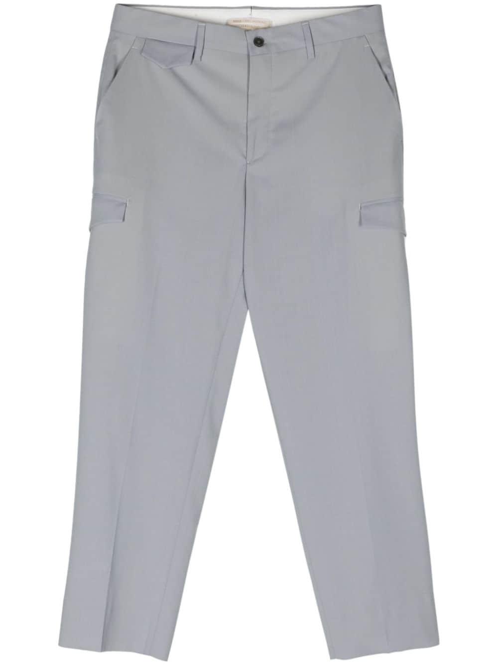 Briglia 1949 tapered-leg cargo trousers - Grey von Briglia 1949