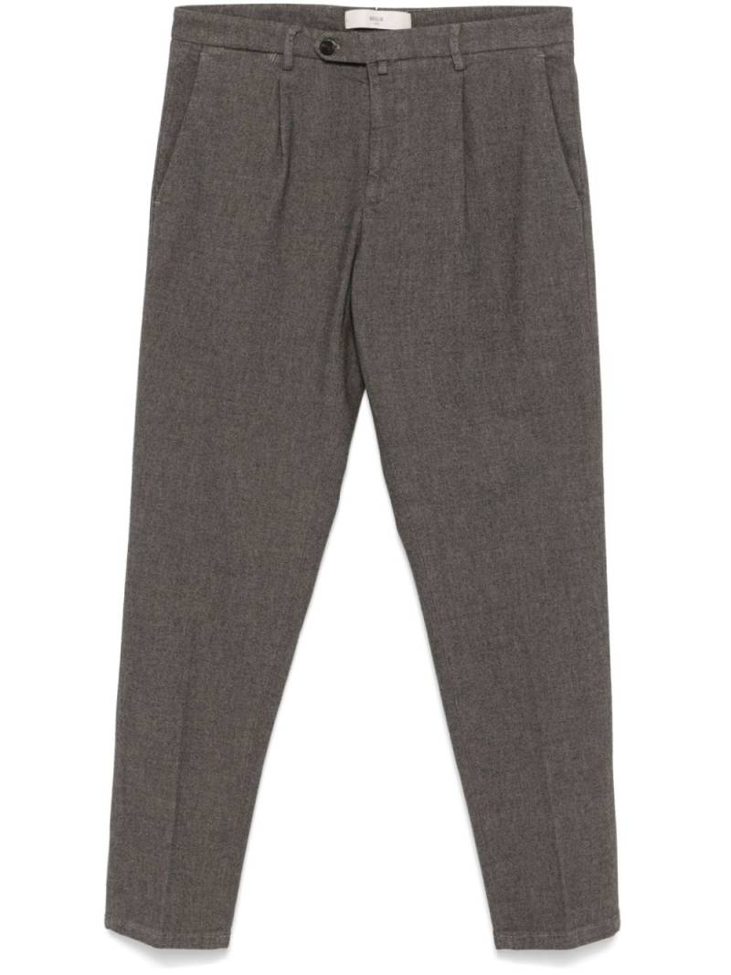 Briglia 1949 tapered trousers - Grey von Briglia 1949