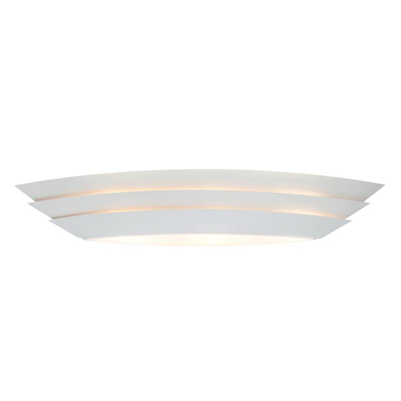 Brilliant Deckenleuchte »SHIP«, Leuchtmittel E27   ohne Leuchtmittel, 16,5cm Höhe, E27 max. 25W, Metall/Kunststoff weiss, dimmbar, Wandlampe von Brilliant