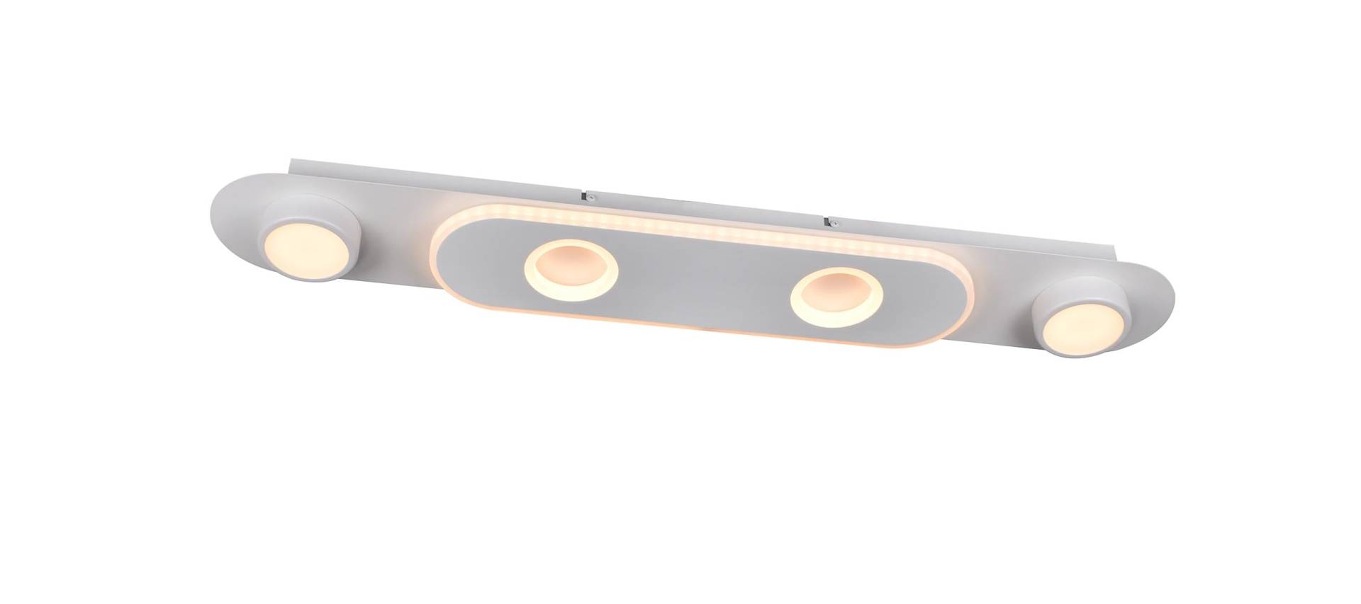 Brilliant Deckenstrahler »Irelia«, 1 flammig, LED Spotbalken 4flg weiss von Brilliant