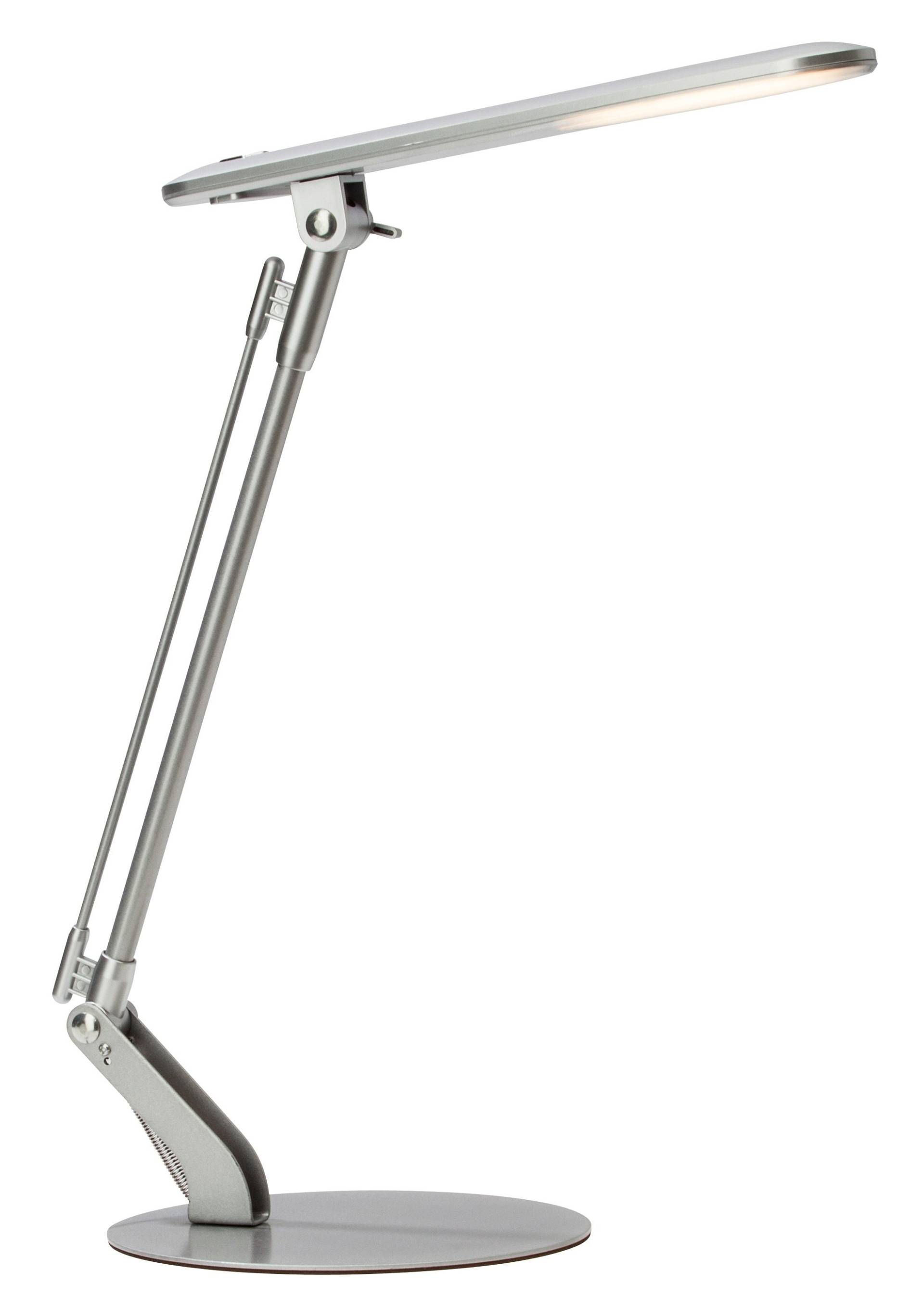 Brilliant LED Schreibtischlampe »BRENDAN«, 1 flammig, Leuchtmittel LED-Modul LED fest integriert, 46cm Höhe, höhenverstellbar, Metall, schwenkbar, grau, Druckschalter Brilliant LED Schreibtischlampe »BRENDAN«, 1 flammig, Leuchtmittel LED-Modul LED fest integriert, 46cm Höhe, höhenverstellbar, Metall, schwenkbar, grau, Druckschalter von Brilliant