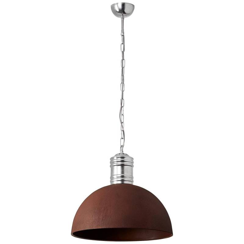 Brilliant Pendelleuchte »Frieda«, 1 flammig, Leuchtmittel E27   ohne Leuchtmittel, Hängelampe 51cm rostfarbend von Brilliant