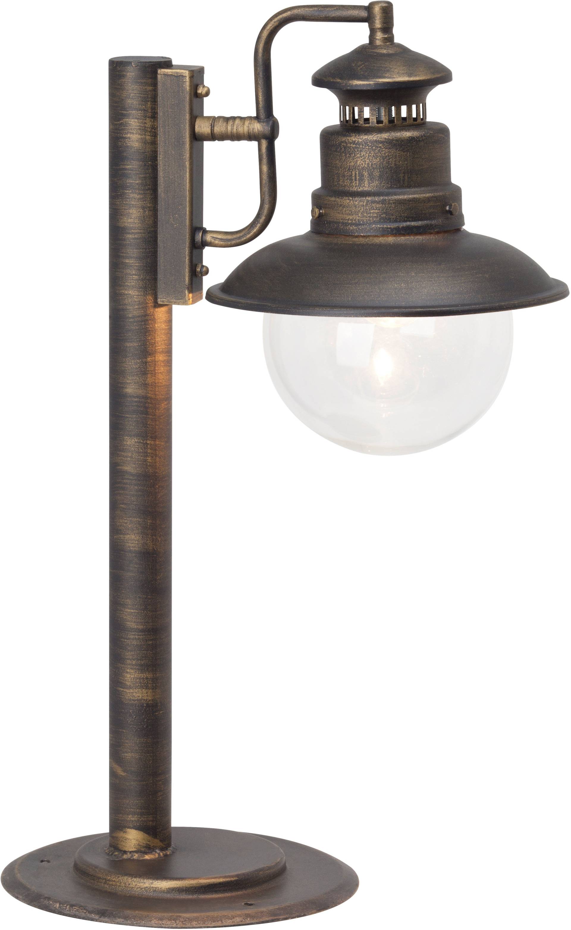 Brilliant Pollerleuchte »ARTU«, 1 flammig, Leuchtmittel E27 ohne Leuchtmittel, 53 cm Höhe, E27, IP44, Metall/Glas, schwarz goldfarben Brilliant Pollerleuchte »ARTU«, 1 flammig, Leuchtmittel E27 ohne Leuchtmittel, 53 cm Höhe, E27, IP44, Metall/Glas, schwarz goldfarben von Brilliant