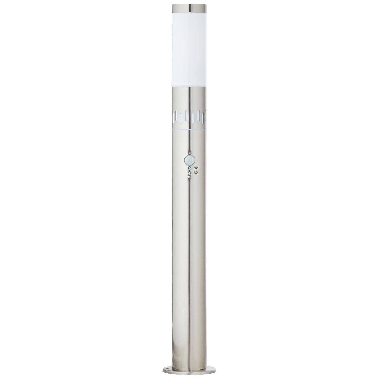 Brilliant Pollerleuchte »Leigh«, 1 flammig, Leuchtmittel E27 Leuchtmittel wechselbar, H 80 cm, Ø 12 cm, Bewegungsmelder, E27, Metall, edelstahl Brilliant Pollerleuchte »Leigh«, 1 flammig, Leuchtmittel E27 Leuchtmittel wechselbar, H 80 cm, Ø 12 cm, Bewegungsmelder, E27, Metall, edelstahl von Brilliant