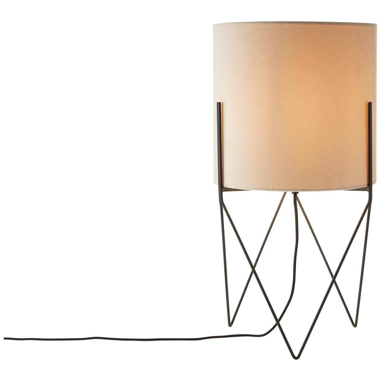 Brilliant Stehlampe »Atami«, 1 flammig, Leuchtmittel E27 ohne Leuchtmittel, 58 cm Höhe, Ø 31,5 cm, E27, Metall/Textil, messing gebürstet Brilliant Stehlampe »Atami«, 1 flammig, Leuchtmittel E27 ohne Leuchtmittel, 58 cm Höhe, Ø 31,5 cm, E27, Metall/Textil, messing gebürstet von Brilliant