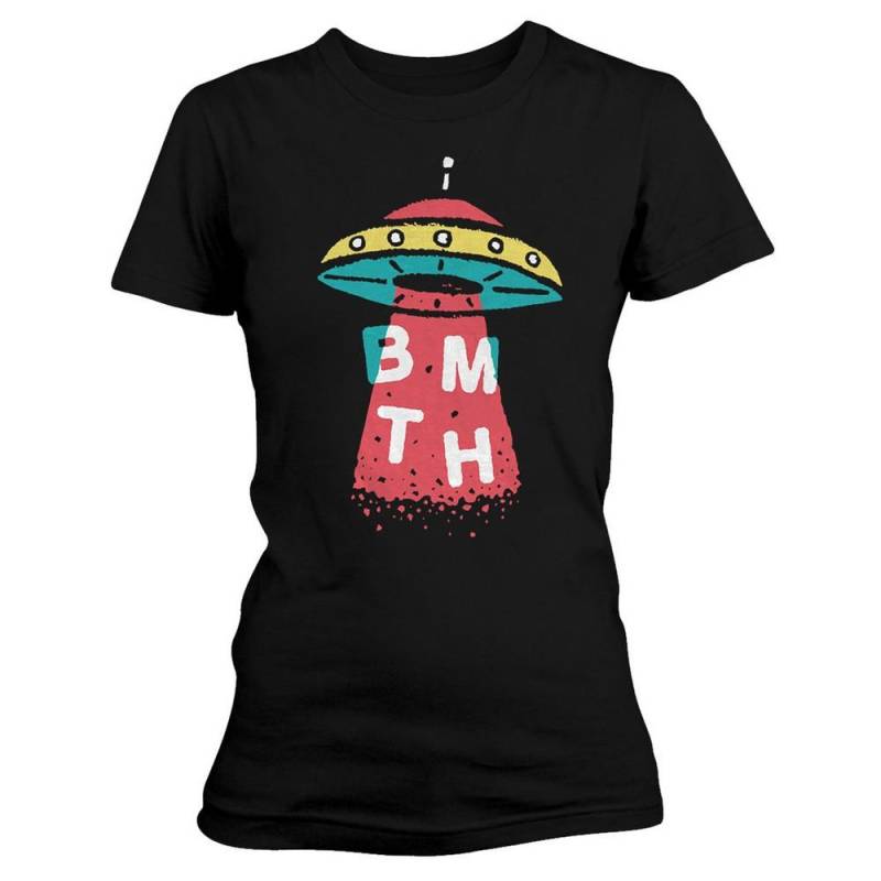 Alien Tshirt Damen Schwarz L von Bring Me The Horizon