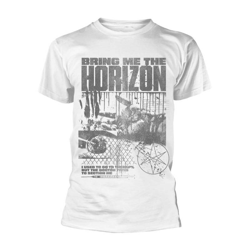 Therapy Tshirt Damen Weiss L von Bring Me The Horizon