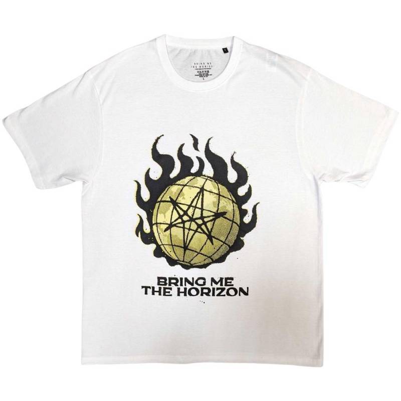 Bring Me The Horizon - TShirt, für Damen, Weiss, Größe S von Bring Me The Horizon