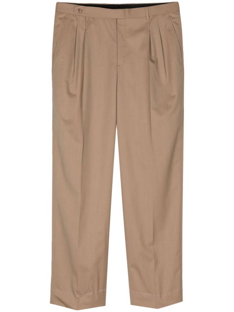 Brioni Elba tailored wool trousers - Neutrals von Brioni