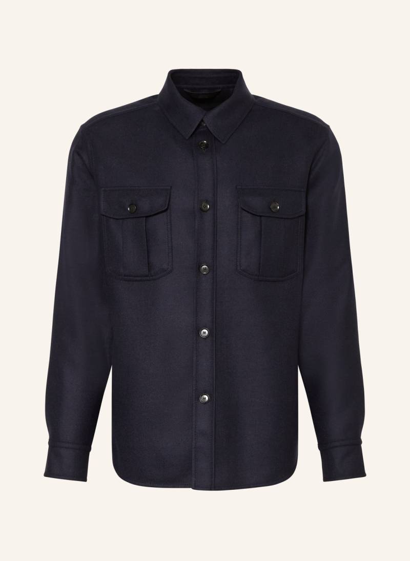 Brioni Overjacket Zum Wenden blau von Brioni